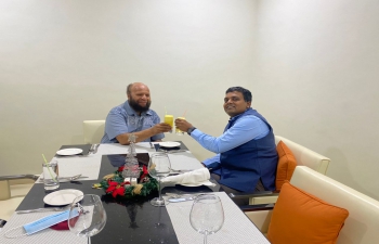 High Commissioner S. Inbasekar met Western Highlands Province Governor Hon. Paias Wingti and discussed bilateral projects in education sector on Dec 11, 2021 during his official visit to Mt. Hagen