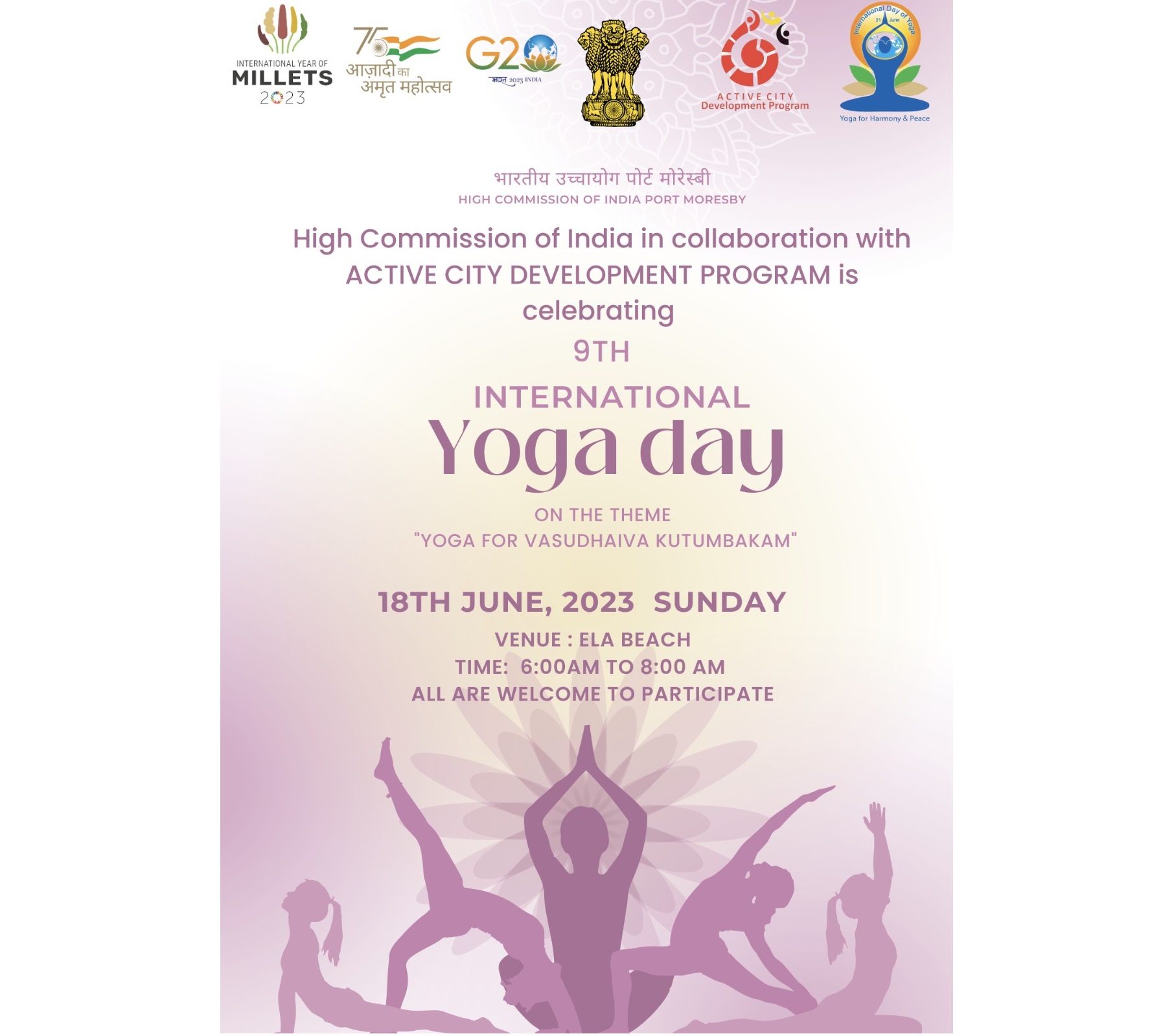 9th International Yoga Day